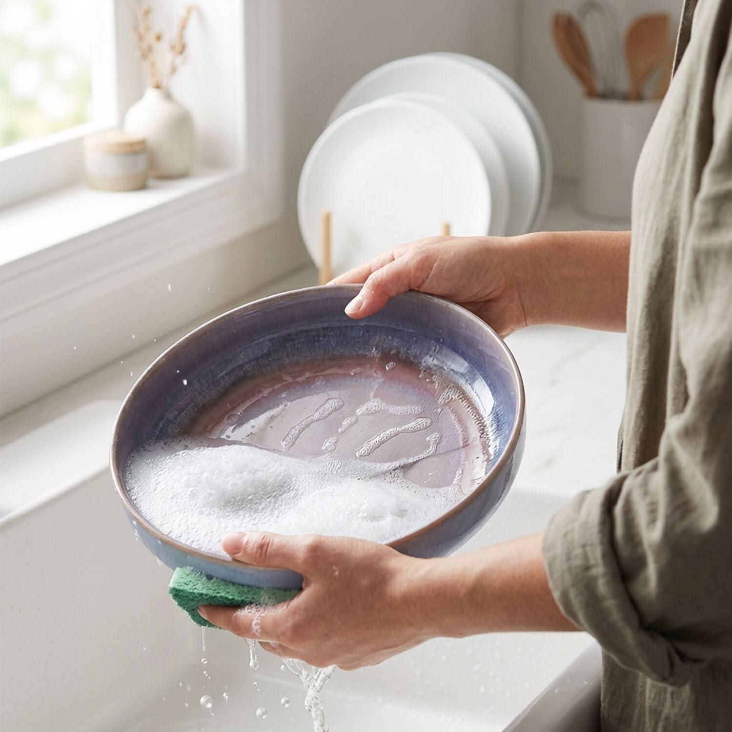 imageSur La Table Lucent Reactive Glaze Pasta Bowl Lavender