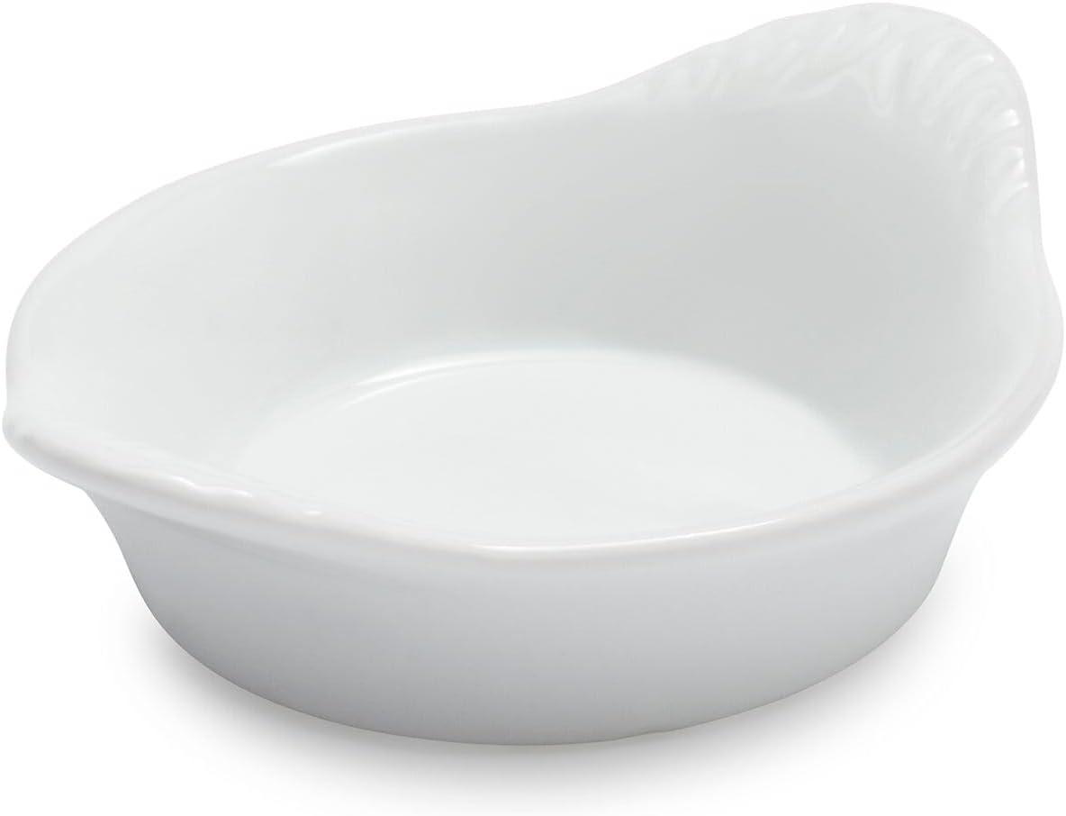 imageSur La Table Porcelain Round Gratin Dish WhiteWhite
