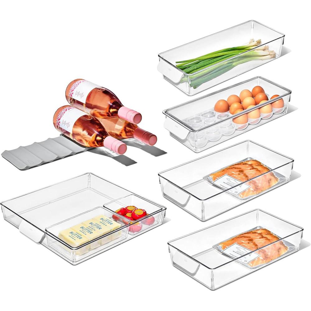 imageOXO Good Grips Adjustable Fridge Shelf Riser8 CountPack of 1