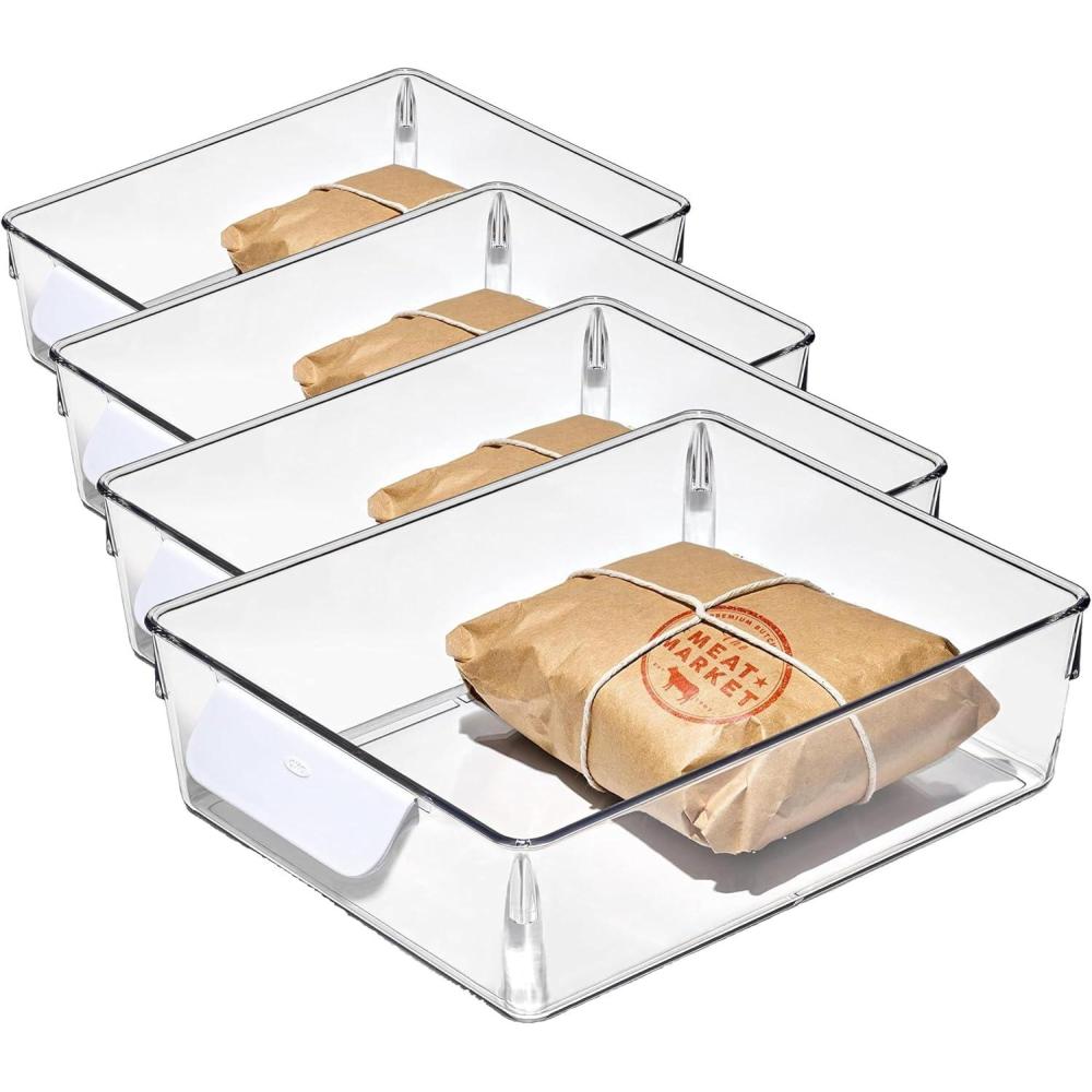 imageOXO Good Grips Adjustable Fridge Shelf Riser8 in x 10 in Pack of 4