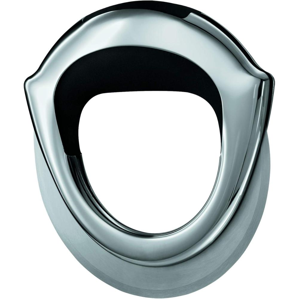 imageRsle 12718 Stainless Steel RoundHandle Pizza Cutter Wheel with Thumb Leverage 79 inWheel