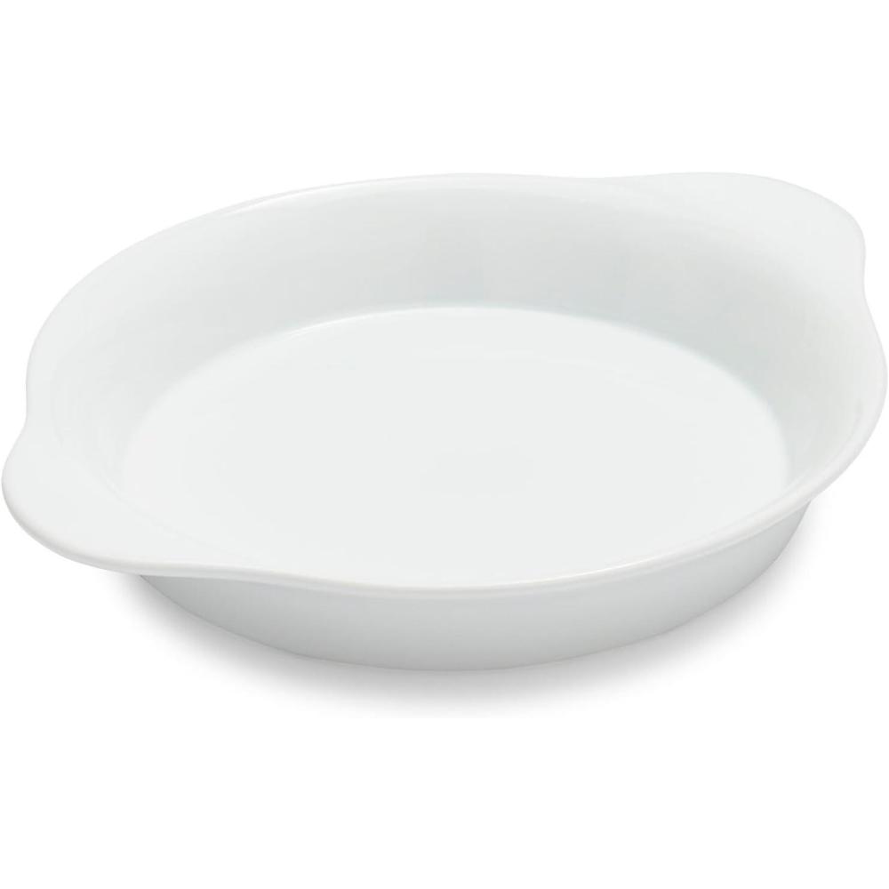 imageSur La Table Porcelain Round Gratin Dish WhiteWhite