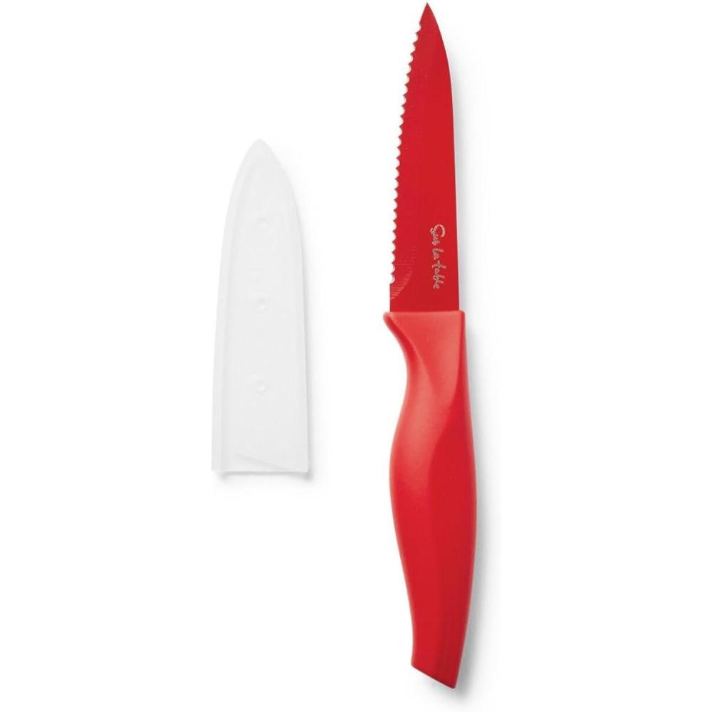 imageSur La Table Serrated Paring Knife SlateCherry