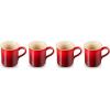 Le Creuset Stoneware Vancouver Mug, 14 oz., Artichaut(Cerise)