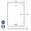 Nordic Ware Extra Large Baking Sheet, 21 x 15 inches, XL Big sheet pan Natural Uncoated Aluminum, Reinforced Steel Rim Prevents Warping, 1pk Big Sheet(2pk Big Sheet)