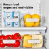 OXO Good Grips Adjustable Fridge Shelf Riser(8 Count(Pack of 1))
