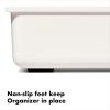 OXO Good Grips Drawer, Large Expandable Kitchen Tool Organizer, White(Compact (Pack of 1))