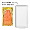 OXO Good Grips Fridge Organization Bin 8 in x 14 in – for Cheese, Meat, Fish and More(8 in x 14 in (Pack of 2))