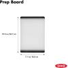 OXO Good Grips Plastic Utility Cutting Board(Prep Cutting Board)