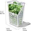 OXO Good Grips Produce Saver – Long Bin(Herb Keeper)