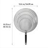 OXO Good Grips Stainless Steel Splatter Screen with Folding Handle(dishware plate)