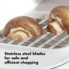 OXO Good Grips Vegetable and Onion Chopper with Easy Pour Opening White(One Size (Pack of 12))