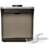 OXO Steel POP Container Big Medium Square – 4.4 Qt for Flour, Sugar and More,Grey(1.7 QT/1.6 L)