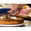 Rösle 12718 Stainless Steel Round-Handle Pizza Cutter Wheel with Thumb Leverage 7.9 in.(Cutter)