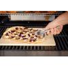 Rösle 12718 Stainless Steel Round-Handle Pizza Cutter Wheel with Thumb Leverage 7.9 in.(Cutter)
