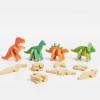 Sur La Table 3D Dinosaur Cookie Cutter 7-Piece Set, Silver