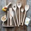 Sur La Table Beechwood Sauté Spoon, Tan