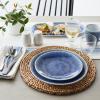 Sur La Table Cloud Salad Plate, White(Blue)