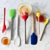 Sur La Table Flex-Core Silicone Spatula with Stainless Steel Handle, Charcoal