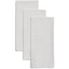 Sur La Table Flour Sack Cotton Kitchen Towels – Set of 3, 34″ x 32″, Machine Washable, Ultra-Absorbent Dish Drying & Cleaning Cloths for Everyday Use, Durable Natural Cotton