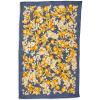 Sur La Table Orange Blossoms Linen Kitchen Towel, Yellow