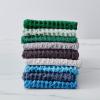 Sur La Table Washed Waffle Dishcloths, Set of 3, Gray(Gray)