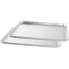 Nordic Ware Extra Large Baking Sheet, 21 x 15 inches, XL Big sheet pan Natural Uncoated Aluminum, Reinforced Steel Rim Prevents Warping, 1pk Big Sheet(2pk Big Sheet)