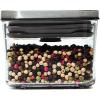 OXO Steel POP Container Big Medium Square – 4.4 Qt for Flour, Sugar and More,Grey(0.4 QT/0.4 L)