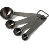 Sur La Table Black Measuring Spoons, Set of 4