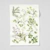 Sur La Table Botanicals Linen Kitchen Towel, Green