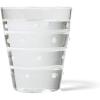 Sur La Table Dot & Dash Tumbler, White