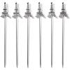 Sur La Table Eiffel Tower Cocktail Picks, Set of 6, Silver