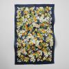 Sur La Table Orange Blossoms Linen Kitchen Towel, Yellow
