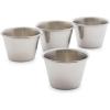 Sur La Table Stainless Steel Sauce Cups, Set of 4, Silver
