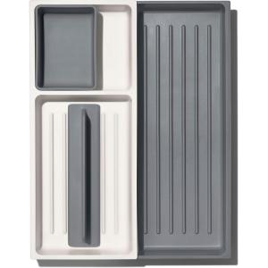 OXO Good Grips Drawer, Large Expandable Kitchen Tool Organizer, White(Expandable (Pack of 1))
