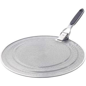OXO Good Grips Stainless Steel Splatter Screen with Folding Handle(dishware plate)