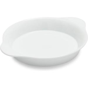 Sur La Table Porcelain Round Gratin Dish, White(White)