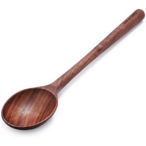 Sur La Table Walnut Spoon, 14″, Brown(Brown)