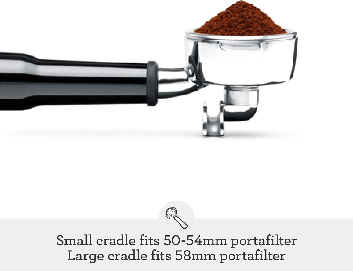 imageBreville BCG820DBL Smart Grinder Pro for Coffee and Espresso Damson BlueBrushed Stainless Steel
