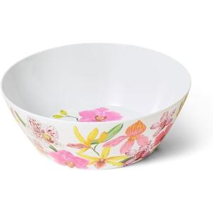 Sur La Table Orchid Melamine Serving Bowl, Pink