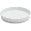 Sur La Table Porcelain Quiche & Tart Dish – 9.8″ Round Baking Dish with 40.6 oz Capacity, Non-Porous & Chip-Resistant, Oven, Freezer & Microwave, Elegant Table Serveware