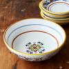 Sur La Table Nova Deruta Pasta Serving Bowl – 12″ Handcrafted Italian Earthenware – Renaissance-Inspired Design, Vibrant Glaze, Made in Italy