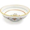 Sur La Table Nova Deruta Pasta Serving Bowl – 12″ Handcrafted Italian Earthenware – Renaissance-Inspired Design, Vibrant Glaze, Made in Italy