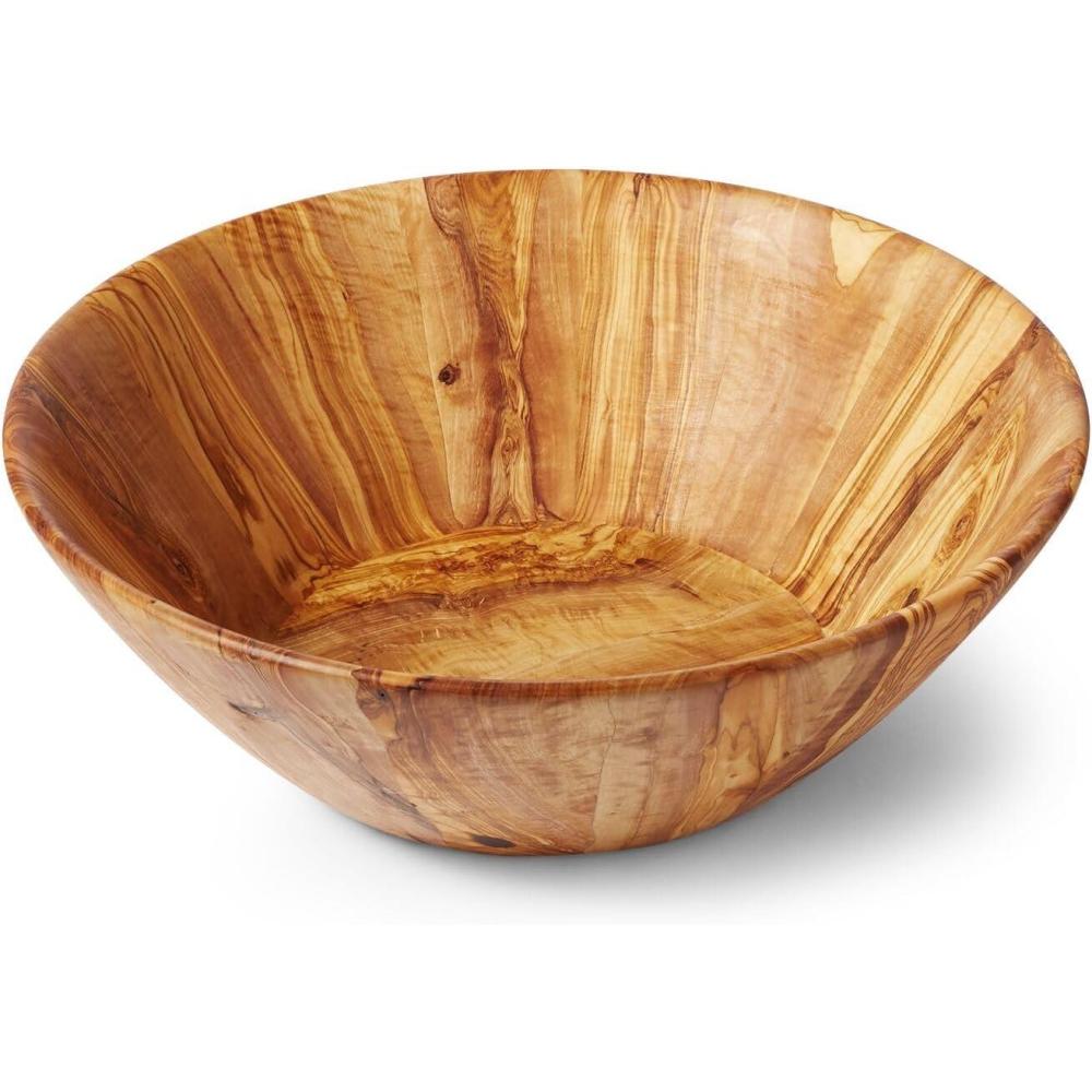 imageSur La Table Italian Olivewood Salad Bowl Brown