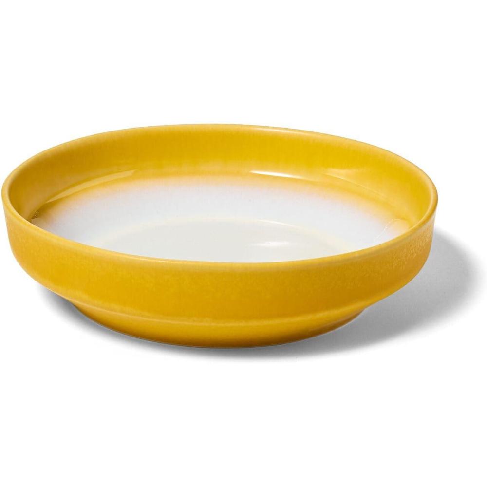 imageSur La Table Lucent Reactive Glaze Pasta Bowl Yellow