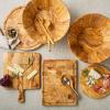 Sur La Table Italian Olivewood Salad Bowl, Brown