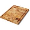 Sur La Table Italian Olivewood Endgrain Rectangular Cheese Board