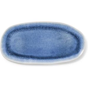 Sur La Table Cloud Oval Platter, Blue(Blue)