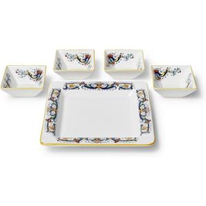 Sur La Table Nova Deruta 5-Piece Platter, Multi