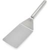 Sur La Table Stainless Steel Turner, Wide Rigid Stainless Turner for Flipping, Serving and Transferring Large Foods(Silver)